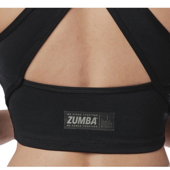 Zumba Shimmer Crop Tank New W/O Tags Size XS - Picture 3 of 4